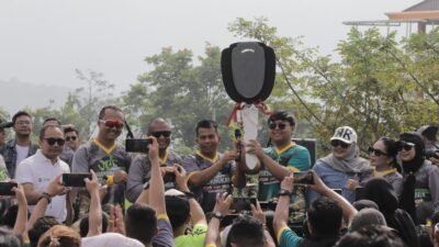 Ribuan Peserta Bhayangkara Fun Run 7,8 Km Polres Mojokerto Dongkrak Pariwisata Trawas