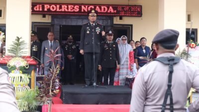 Kapolres Ngada Pimpin Upacara Hari Bhayangkara Ke-78, 1 Juli 2024