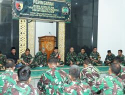 Sambut Tahun Baru Islam 1446 H Tahun 2024 M, Kodim 0808/Blitar Laksanakan Doa Bersama