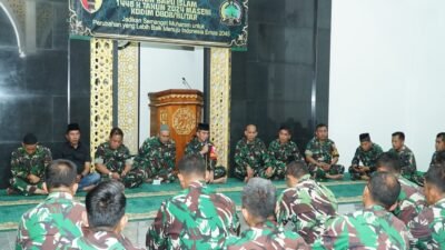 Sambut Tahun Baru Islam 1446 H Tahun 2024 M, Kodim 0808/Blitar Laksanakan Doa Bersama