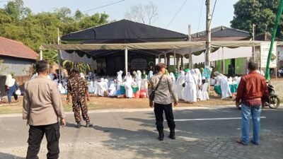 Jaga Situasi Tetap Kondusif, Polisi Kediri Monitoring Peringatan 1 Muharram 1446 H