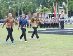 IRJEN POL YAN FITRI HALIMANSYAH KAPOLDA KEPRI PIMPIN APEL PELEPASAN 145 CALON SISWA BINTARA POLRI GEL. II TAHUN 2024