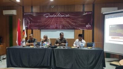 Gelar Sosialisasi PKPU ke 8 KPU Kabupaten Kediri Dihadiri Sejumlah Kualisi Parpol