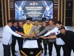 Jelang Laga Sepak Bola BRI Liga 1, Suporter Bola Deklarasi Jaga Kondusifitas Keamanan