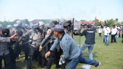 Polres Madiun Kota Gelar Simulasi Pastikan Kesiapan Pengamanan Pilkada Serentak 2024