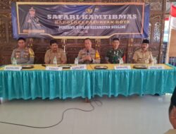 Ciptakan Situasi Aman Jelang Pilkada, Polres Pasuruan Kota Gelar Safari Kamtibmas