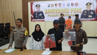 Polisi Amankan Pelaku Pencemaran Nama Baik Via Tiktok dari Amuk Massa