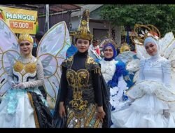 MERIAHKAN HUT RI KE 79 FORKOPIMCAM SANGKAPURA GELAR PARADE KARNAVAL