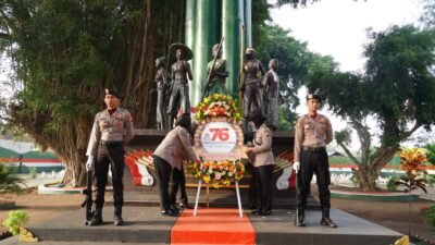 Peringati Hari Jadi ke – 76 Polwan Polres Ponorogo Gelar Ziarah ke Makam Pahlawan