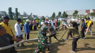 Meriahkan HUT Ke-79 Kemerdekaan RI, Muspika Garum Gelar Perlombaan Tradisional