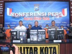 Operasi Tumpas Narkoba, Polisi Kota Blitar Amankan 8 Tersangka Dua Diantaranya Residivis