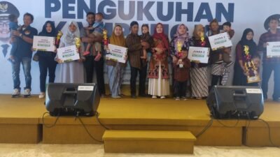 Pengukuhan Kampung KB Di Kabupaten Kediri