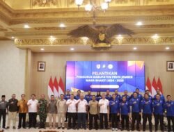 Kapolda Jatim Lantik Pengurus PBVSI Kabupaten Jember Masa Bhakti 2024-2028