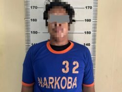 Buser Satresnarkoba Polres Kediri Menangkap Seorang Pemuda Diduga Mengkonsumsi Narkotika Jenis Sabu-sabu