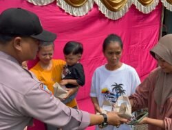 Di Banyuwangi Usai Nyoblos Dapat Makan Gratis dari Pak Polisi
