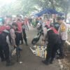 Polisi Kediri Kota Sita Miras dari Lapak Saat Acara Bertajuk ” ANNIVERSARY 14 th KINGKERS ” di GOR Jayabaya