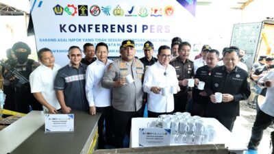 Menteri Perdagangan Apresiasi Polres Pelabuhan Tanjungperak Ungkap Barang Impor Ilegal Senilai 9,8 M