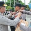 Polres Nganjuk Gelar Upacara Penutupan Latja Diktuk Bintara Polri Gelombang II TA 2024