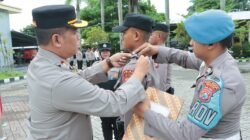 Polres Nganjuk Gelar Upacara Penutupan Latja Diktuk Bintara Polri Gelombang II TA 2024