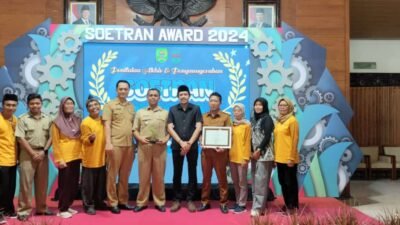 Penghargaan Soetran Award untuk Desa Tegaren