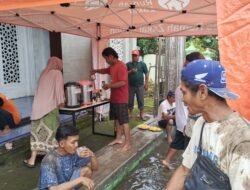 Banjir Redam Desa Talun Kidul, Rumah Zakat Melakukan Respon Cepat
