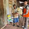 RUMAH ZAKAT MENYALURKAN SEMBAKO UNTUK WARGA TERDAMPAK LONGSOR DI KANYORAN KEDIRI