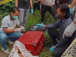 Teka-Teki Mayat Dalam Koper Merah Terjawab Adalah Uswatun Khasanah Warga Sidodadi Blitar.