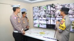 Ops Ketupat Semeru 2025, Kapolres Kediri Cek Kesiapan Pospam dan Posyan Jelang Lebaran