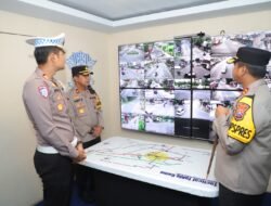 Ops Ketupat Semeru 2025, Kapolres Kediri Cek Kesiapan Pospam dan Posyan Jelang Lebaran