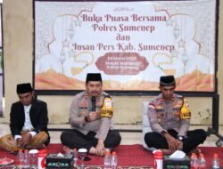 Kapolres Sumenep Gelar Buka Puasa Bersama Maedia, Pererat Sinergitas di Bulan Ramadhan