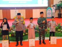Perkuat Silaturahmi, Kapolri-Panglima TNI Hadiri Safari Ramadhan di Polda Lampung