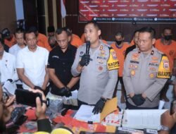 Jelang Hari Raya, Polres Blitar Kota Ungkap 24 Kasus Kejahatan, 38 Tersangka Diamankan