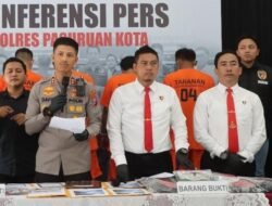 Polres Pasuruan Kota Komitmen Berantas Premanisme Jaga Iklim Investasi, Berkas Kasus Tiga Preman Dilimpahkan ke Kejaksaan