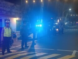 Patroli Blue Light, Polres Nganjuk Jaga Keamanan Jelang Long Weekend