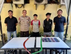 Gerak Cepat Polisi Amankan Dua Remaja Bersajam Hendak Tawuran di Surabaya