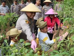 Polres Pamekasan Wujudkan Ketahanan Pangan Kembangkan Budidaya Lele dan Hortikultura