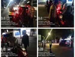 Libur Panjang Idul Adha, Polres Nganjuk Maksimalkan Patroli SREG di Titik Rawan