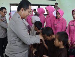 Polres Nganjuk Gelar Bakti Sosial Serentak di Panti Asuhan, Wujud Nyata Kepedulian di Hari Bhayangkara ke-79