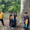 Polri Peduli Lingkungan: Polres Jember Gelar Aksi Bersihkan Sungai Bedadung di Hari Bhayangkara ke -79