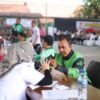 Polres Kediri Gelar Bakti Sosial Donor Darah dan Pengobatan Gratis