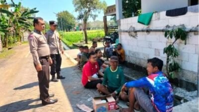 Polres Nganjuk Gelar Patroli SREG dan Program Sokoguru Jelang Pengesahan Warga Baru PSHT