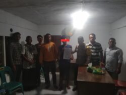 Jajaran Polsek Rantau Selamat Optimis Ikuti Sistem Qanun 18 Item Desa.