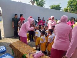 Pengurus Yayasan Kemala Bhayangkari Cabang Nganjuk Gelar Pemberian Vitamin A untuk Siswa TK Kemala Bhayangkari 50