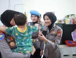 Sambut Hari Jadi Polwan ke -77 Polda Jatim Gelar Baksos di Griya Yatim