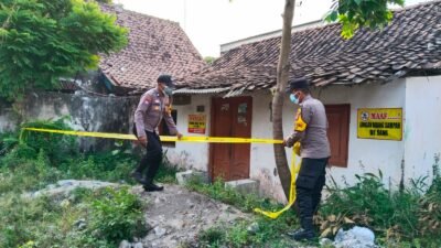Ditemukan Mayat Pria Tanpa Identitas Di Sebuah Rumah Kosong di Pare, Kediri