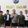 Kapolres Nganjuk Apresiasi BEM UPDN ( Universitas Pangeran Diponegoro Nganjuk) Pilih Jalan Dialog Sampaikan Aspirasi