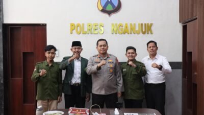 Kapolres Nganjuk Apresiasi BEM UPDN ( Universitas Pangeran Diponegoro Nganjuk) Pilih Jalan Dialog Sampaikan Aspirasi