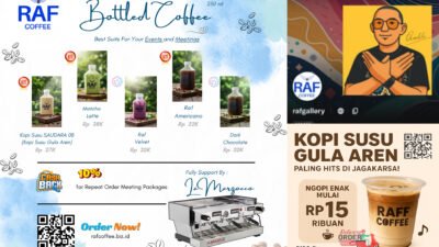 RAF COFFEE Menggandeng DJ OSVALDO NUGROHO: Melahirkan NFT Kopi Pertama di Dunia – Dari Seduhan ke Blockchain