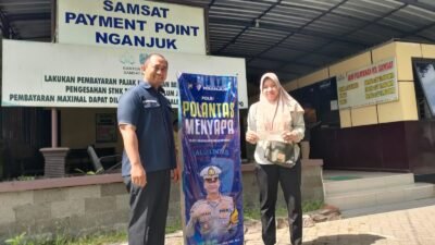 Kini Lebih Mudah Bagi Masyarakat Dalam Membayar Pajak  Kendaraan Bermotor (PKB) Kantor Bersama Samsat Nganjuk