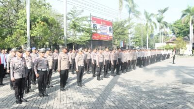 Kasihumas Polres Nganjuk Terima Kenaikan Pangkat Pengabdian Jadi Kompol
